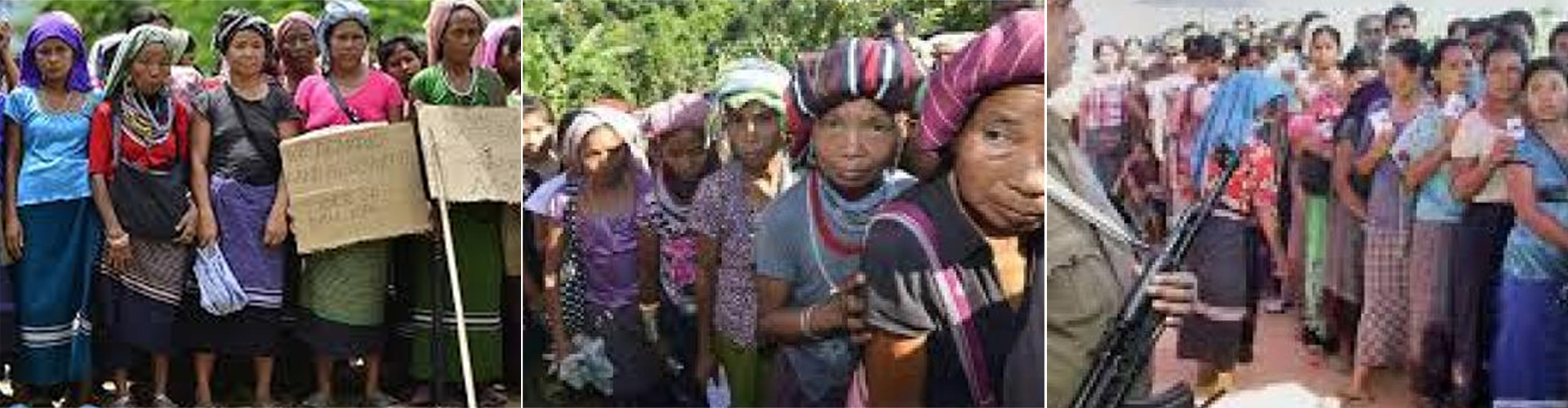 Image of Tribal Refugees in Tripura Repatriated to Bangladesh